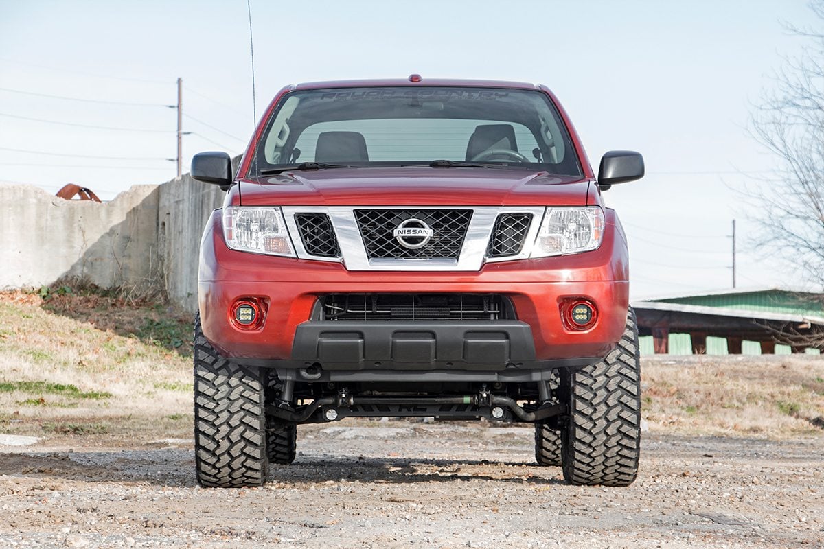LED Light Kit | Fog Mount | 2" Black Pair | Spot | Nissan Frontier (05-20) - Lighting & Acc (Image 4 of 6)