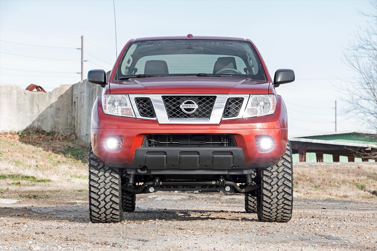 LED Light Kit | Fog Mount | 2" Black Pair | Spot | Nissan Frontier (05-20) - Lighting & Acc (Image 5 of 6)
