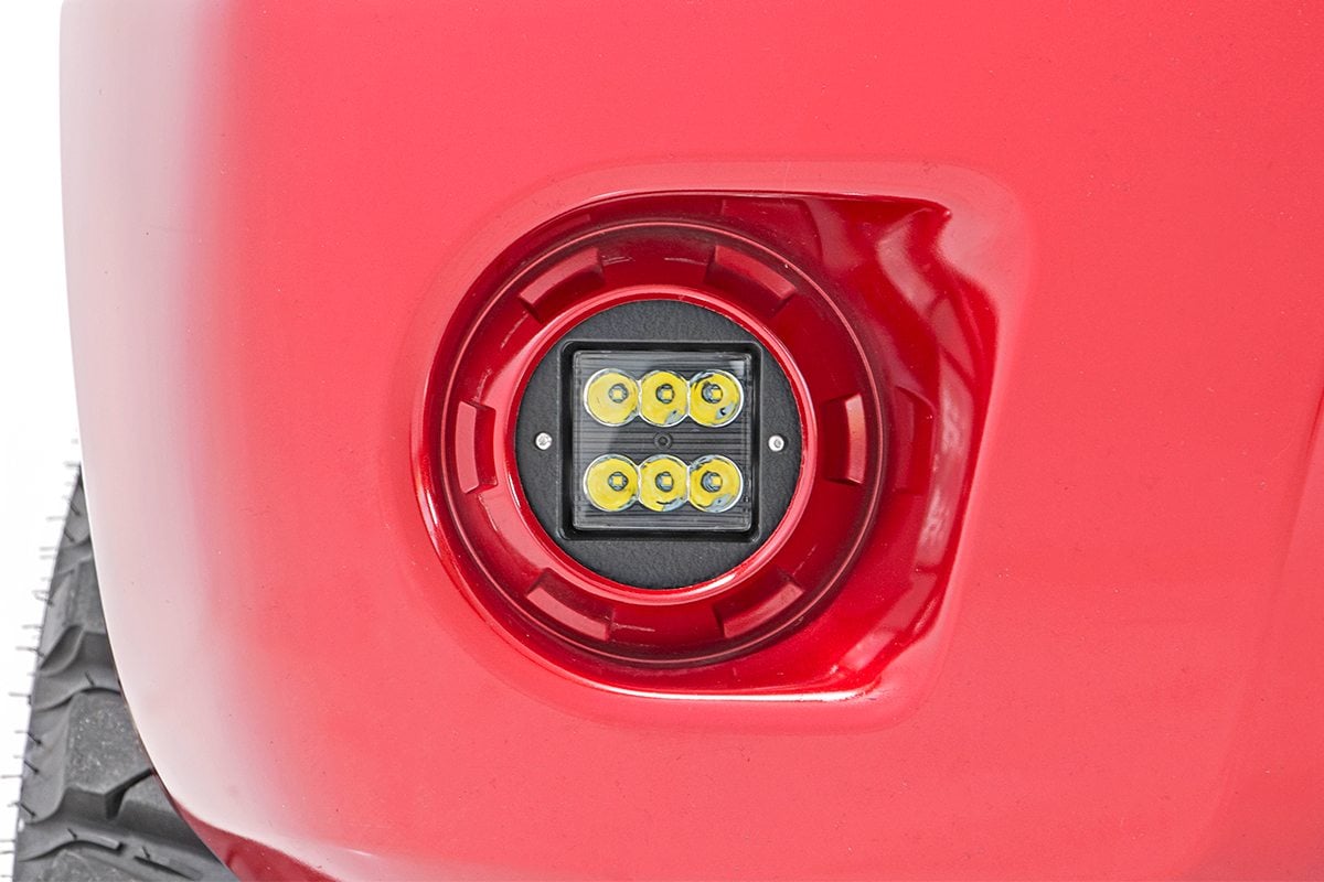 LED Light Kit | Fog Mount | 2" Black Pair | Spot | Nissan Frontier (05-20) - Lighting & Acc (Image 6 of 6)
