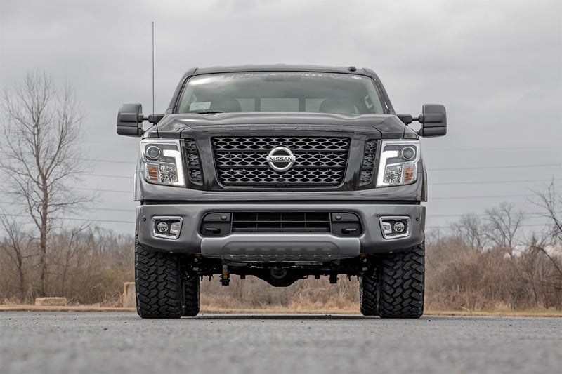RC 3 Inch Lift Kit | N3 Struts & Shocks | Nissan Titan 4WD (2017-2024) (manufacturer page)