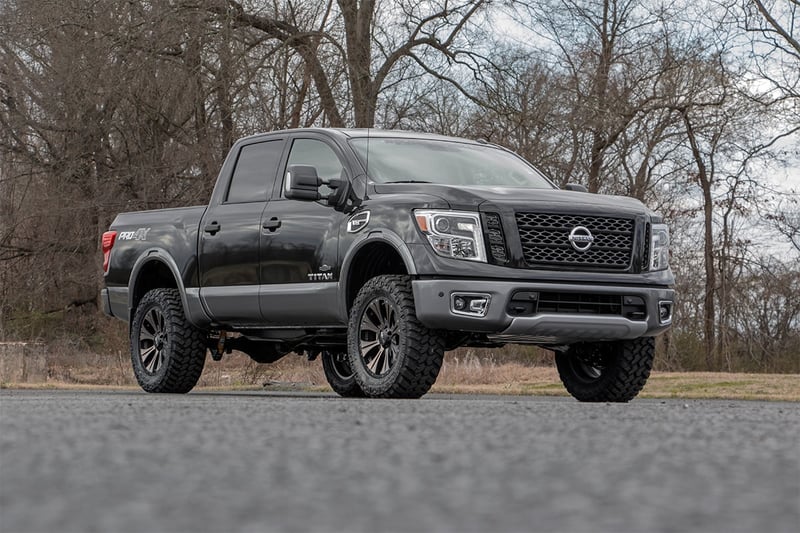 RC 3 Inch Lift Kit | N3 Struts & Shocks | Nissan Titan 2WD/4WD (2004-2024) (manufacturer page)