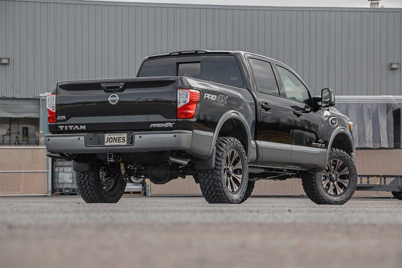 RC 3 Inch Lift Kit | N3 Struts & Shocks | Nissan Titan 4WD (2017-2024) (manufacturer page)