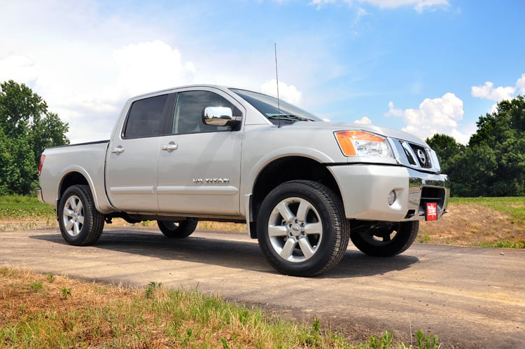2 Inch Leveling Kit | Red Spacers | Nissan Titan 2WD/4WD (2004-2024) - Leveling Kits (Image 2 of 2)