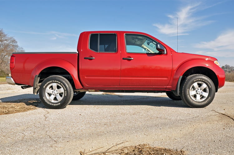 2.5 Inch Leveling Kit | Red Spacers | Nissan Frontier (05-26)/Xterra (05-15) - Leveling Kits (Image 5 of 6)