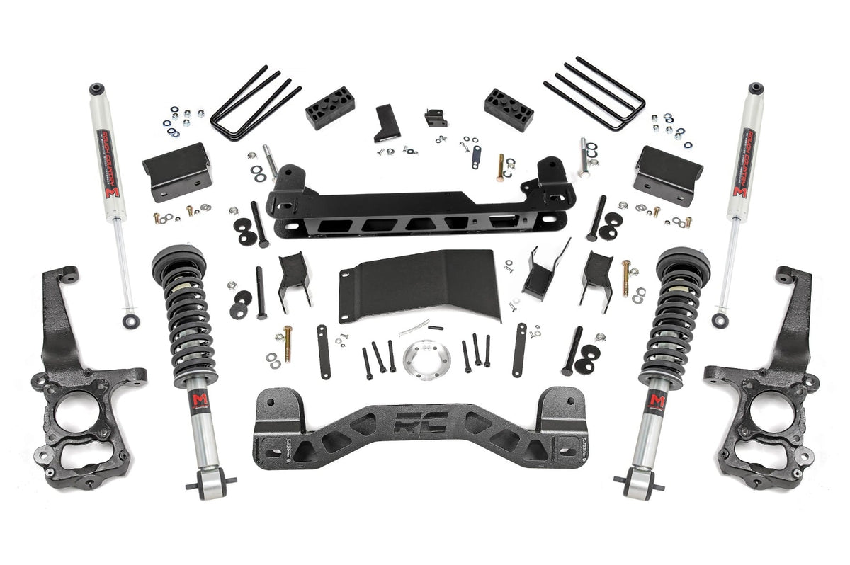 4 Inch Lift Kit | M1 Struts/M1 | Ford F-150 4WD (2015-2020) - Susp Lift Kits 4wd (Image 1 of 6)