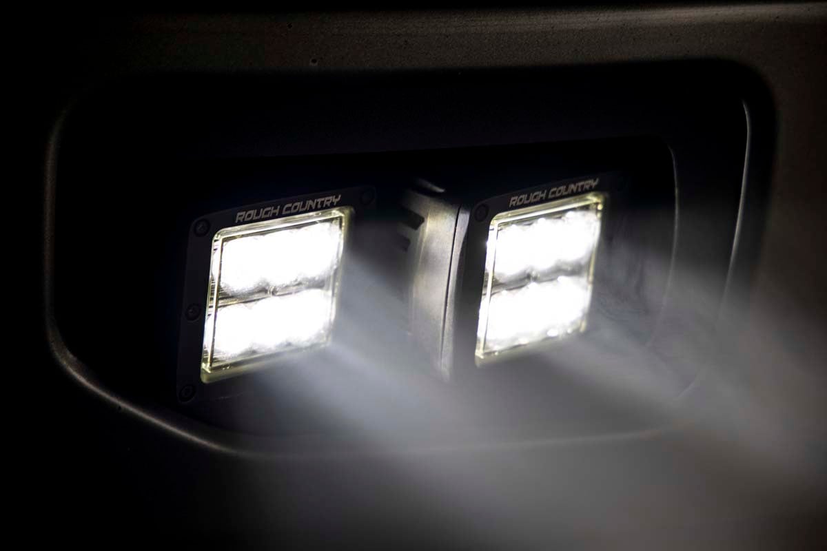 LED Light Kit | Fog Mount | Dual 2" Black Pairs | SAE | Ford F-150 (15-17) - Lighting & Acc (Image 5 of 6)