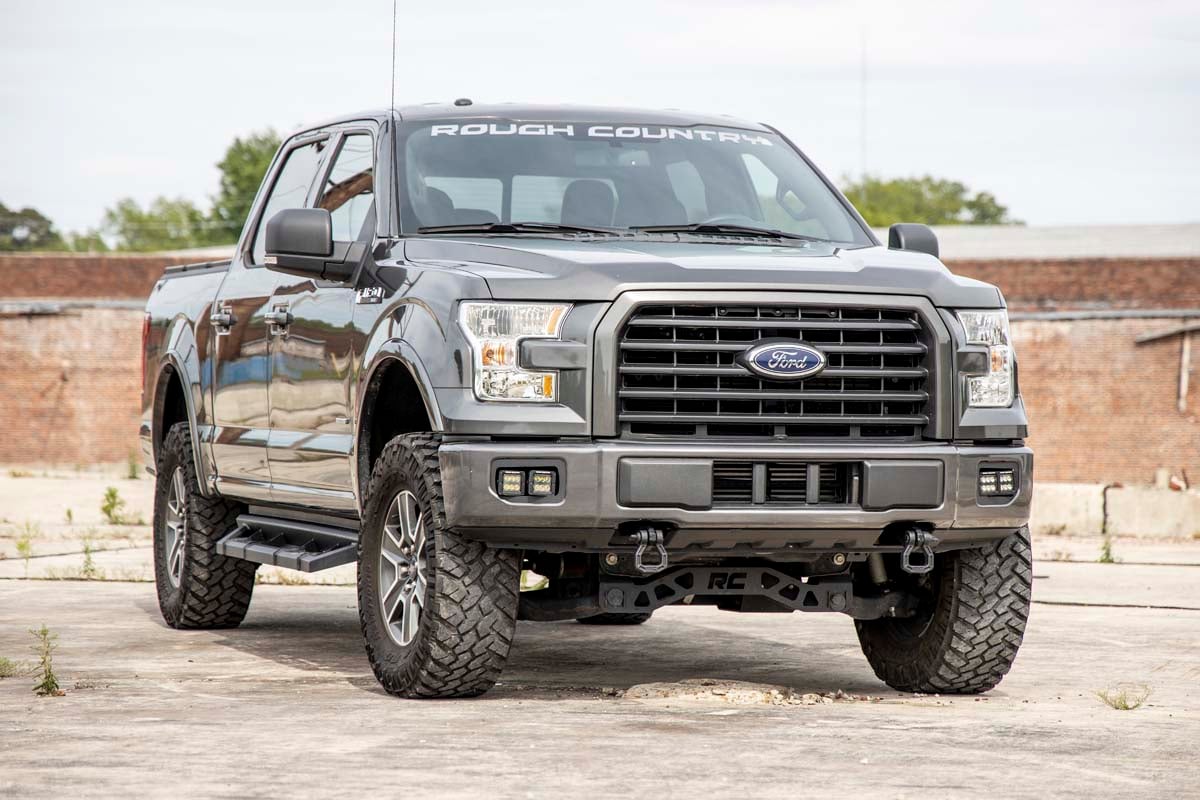 LED Light Kit | Fog Mount | Dual 2" Black Pairs | SAE | Ford F-150 (15-17) - Lighting & Acc (Image 6 of 6)