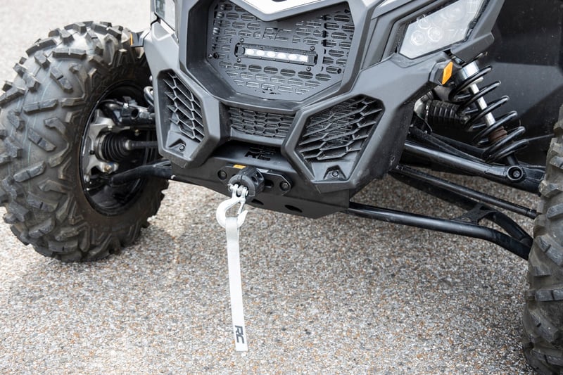 RC Winch Mount | RS4500S | Can-Am Maverick X3 (manufacturer page)