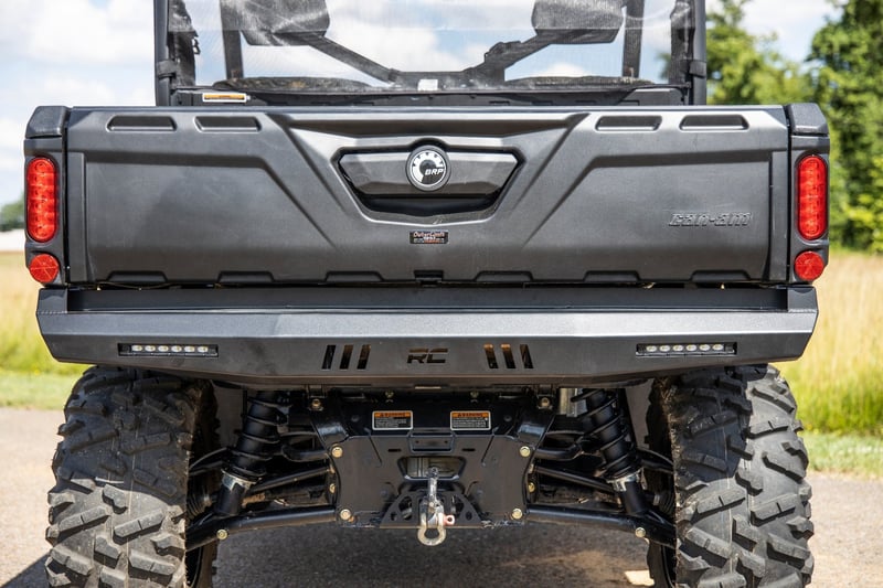 RC Bumper | Rear | 6" Black Slimline LED Pair | Multiple Makes & Models (Can-Am/Polaris) (manufacturer page)