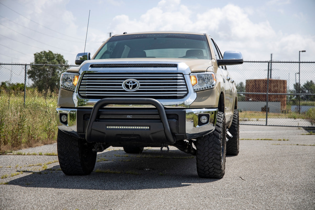 LED Light Kit | Hood Bulge | 40" White/Amber Strip | Toyota Tundra (14-21) - Lighting & Acc (Image 5 of 6)