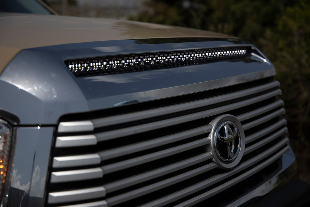LED Light Kit | Hood Bulge | 40" White/Amber Strip | Toyota Tundra (14-21) - Lighting & Acc (Image 6 of 6)