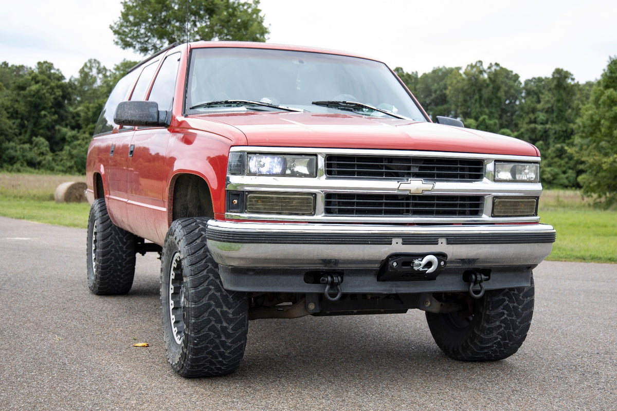 Tow Hook to Shackle Bracket | D-Ring Combo | Chevy/GMC 1500 Truck & SUV (88-99) - Winches & Acc (Image 4 of 6)