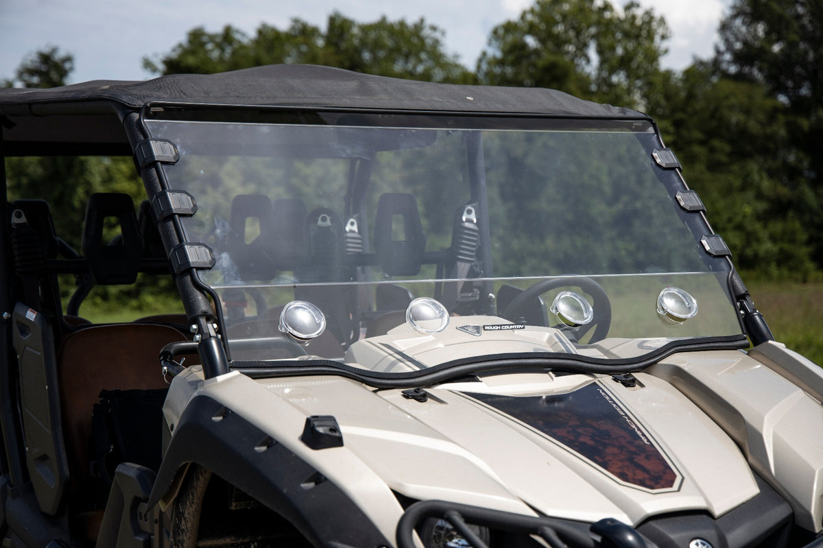 Vented Full Windshield | Scratch Resistant | Yamaha Viking 700 - Windshields (Image 6 of 6)