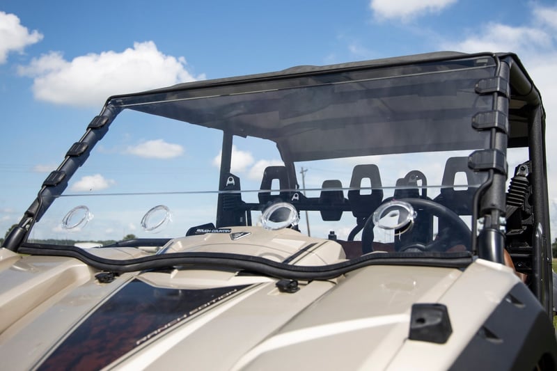 RC Vented Full Windshield | Scratch Resistant | Yamaha Viking 700 (manufacturer page)