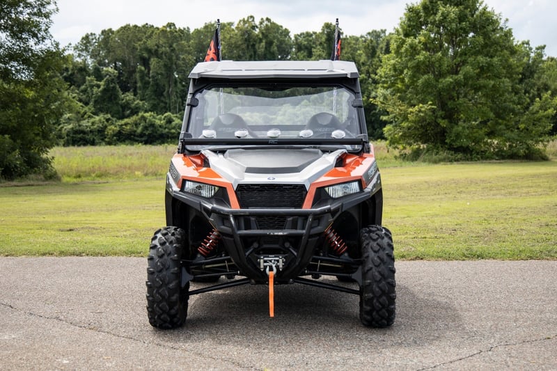 RC Vented Full Windshield | Scratch Resistant | Polaris General XP 4 1000 (manufacturer page)