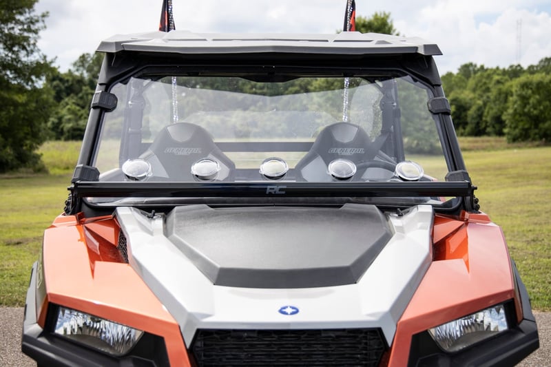 RC Vented Full Windshield | Scratch Resistant | Polaris General XP 4 1000 (manufacturer page)