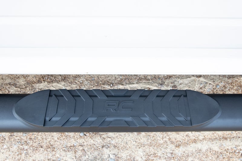 RC Oval Nerf Step | Crew Cab | Black | Ram 1500/2500/3500 2WD/4WD (2010-2025 & Classic) (manufacturer page)