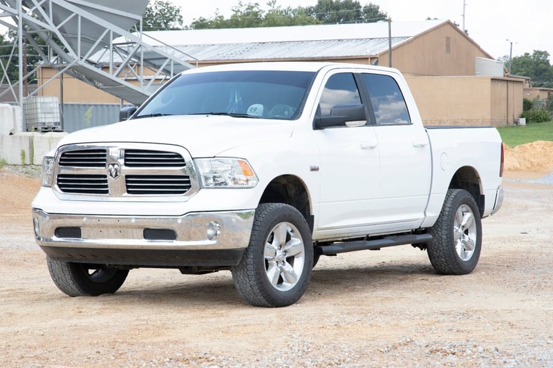 RC Oval Nerf Step | Crew Cab | Black | Ram 1500/2500/3500 2WD/4WD (2010-2025 & Classic) (manufacturer page)