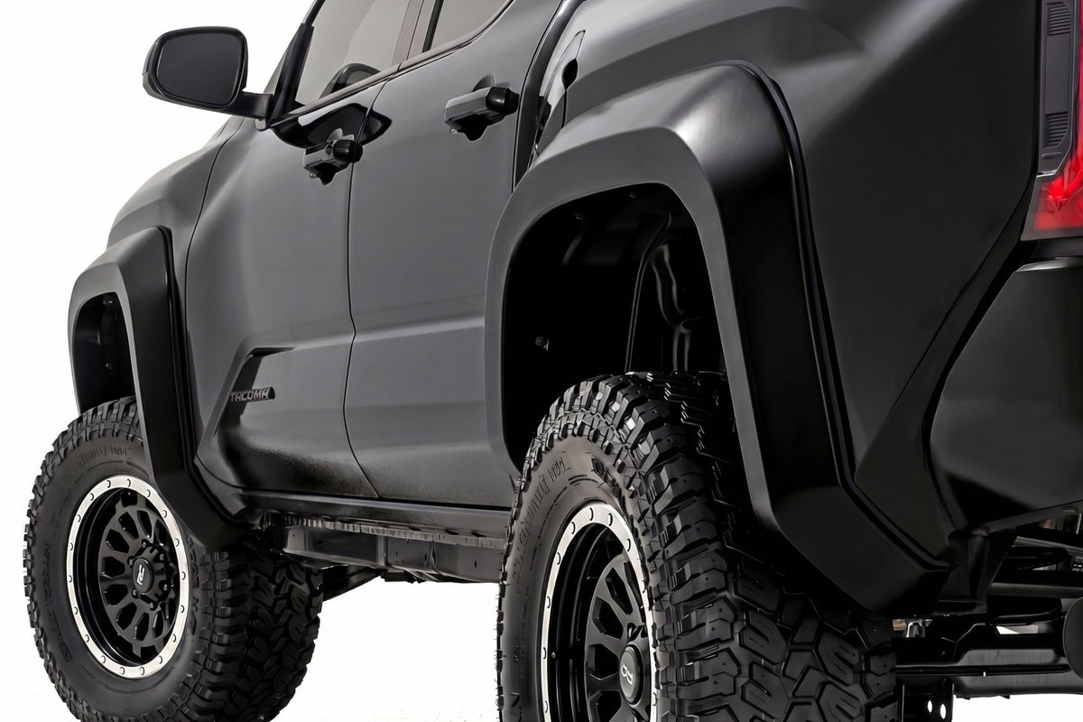 Sport Fender Flares | 202 Gloss Black | Toyota Tacoma 2WD/4WD (2024-2026) - Fender Flares (Image 1 of 6)
