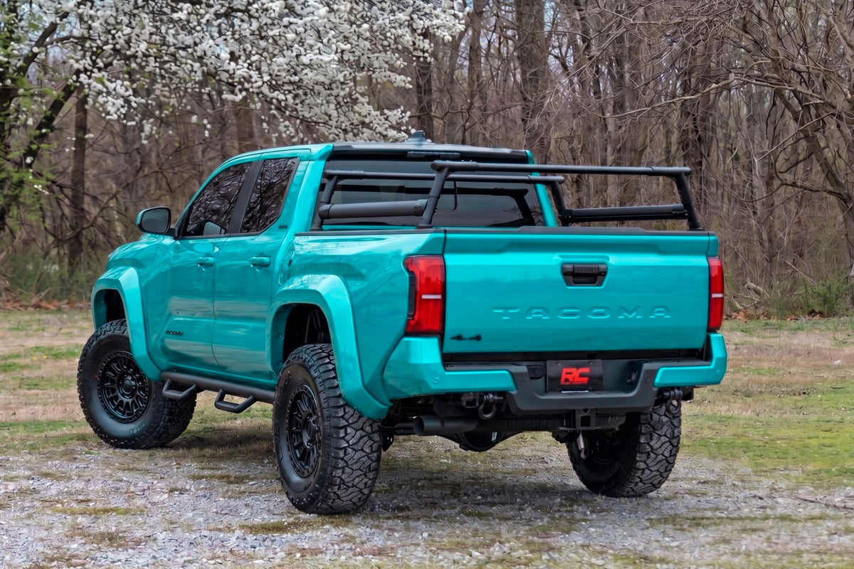 Rough Country O-T12421-796 Sport Fender Flares | 796 Wave Maker | Toyota Tacoma 2WD/4WD (2024-2026) - Studio View 6