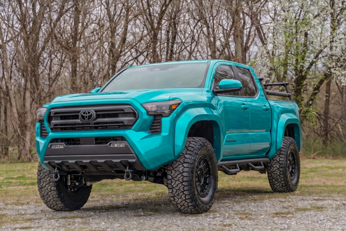 Rough Country O-T12421-796 Sport Fender Flares | 796 Wave Maker | Toyota Tacoma 2WD/4WD (2024-2026) - Studio View 5
