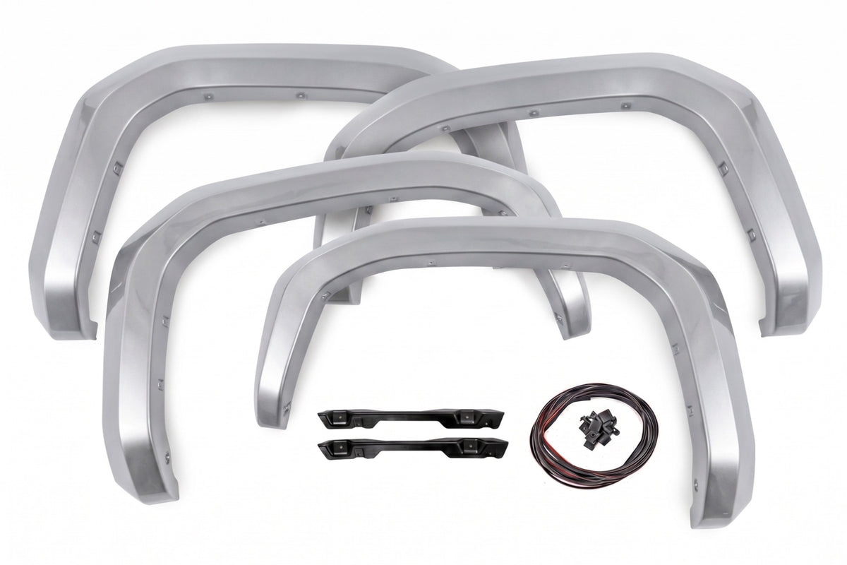Sport Fender Flares | 1J9 Celestial Silver Metallic | Toyota Tacoma (24-26) - Fender Flares (Image 4 of 6)