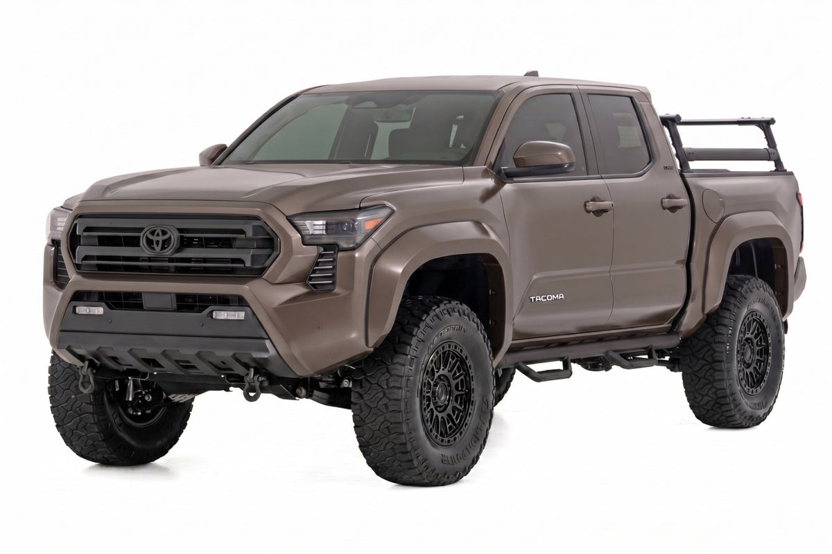 Rough Country O-T12421-4Z2 Sport Fender Flares | 4Z2 Mudbath | Toyota Tacoma 2WD/4WD (2024-2026) - Studio View 2