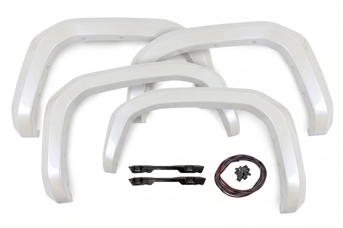 Sport Fender Flares | 089 Wind Chill Pearl | Toyota Tacoma 2WD/4WD (24-26) - Fender Flares (Image 4 of 6)