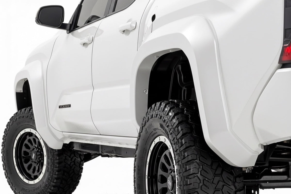 Sport Fender Flares | 089 Wind Chill Pearl | Toyota Tacoma 2WD/4WD (24-26) - Fender Flares (Image 1 of 6)