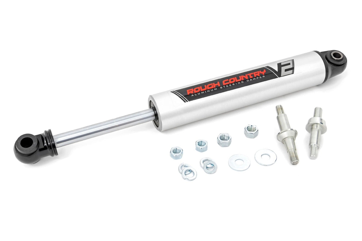V2 Steering Stabilizer | Chevy/GMC C10/K10 Truck & SUV/K5 Blazer 4WD (73-91) - Vertex Shocks