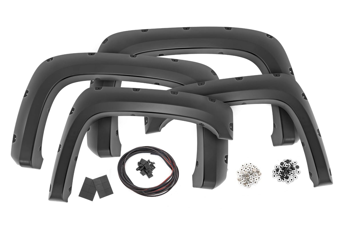 Pocket Fender Flares | 6'7" & 8' Bed | Chevy Silverado 1500/2500HD/3500HD (07-14) - Fender Flares (Image 1 of 6)