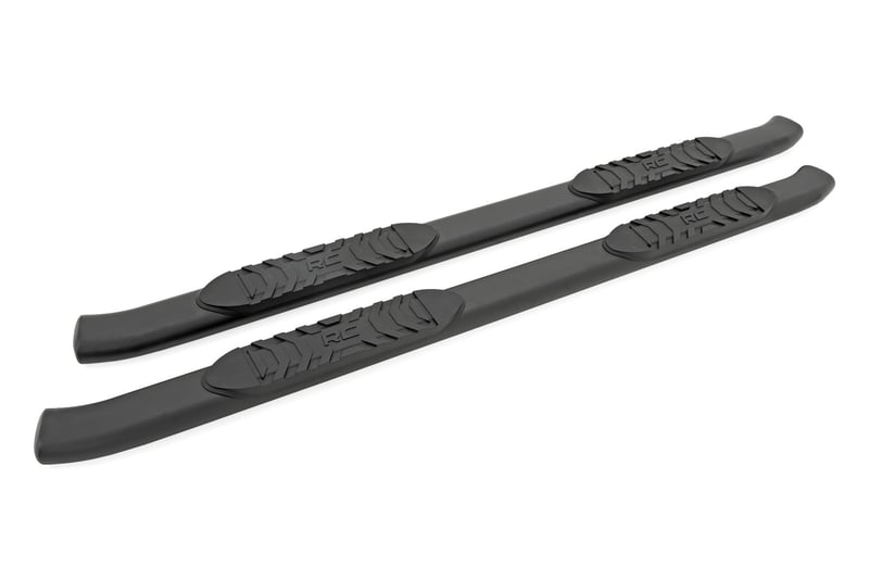 RC Oval Nerf Steps | Black | Jeep Gladiator JT 4WD (2020-2026) (manufacturer page)