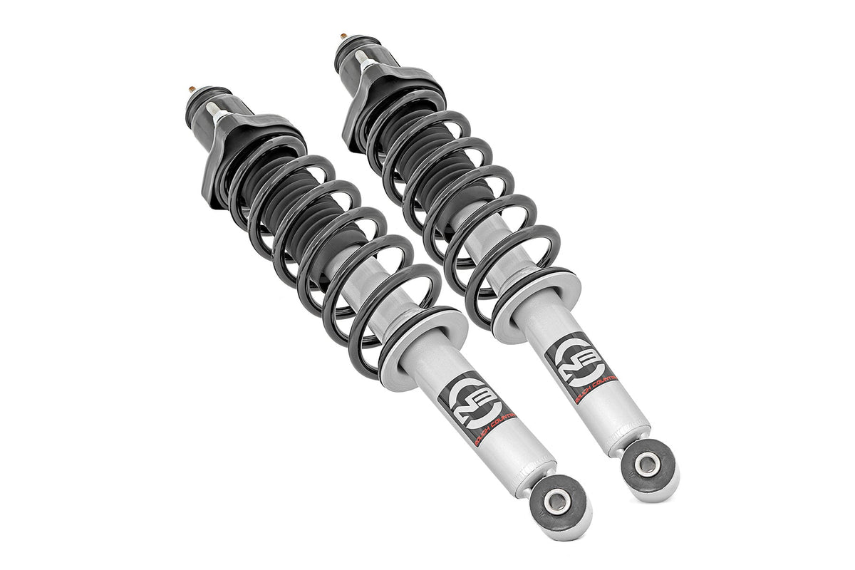 Rough Country 501122 Loaded Strut Pair | Stock | Rear | Jeep Compass (07-16)/Patriot (10-17) - Image 1