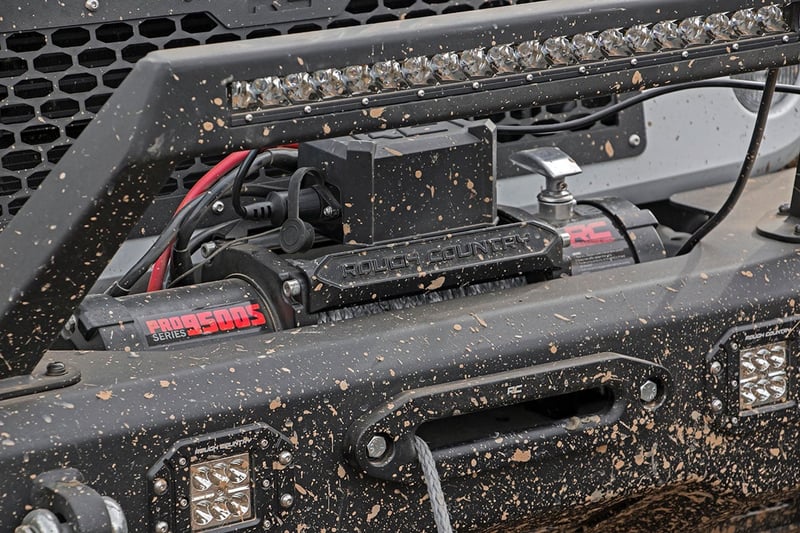 RC 9500-Lb Pro Series Winch | Synthetic Rope (manufacturer page)