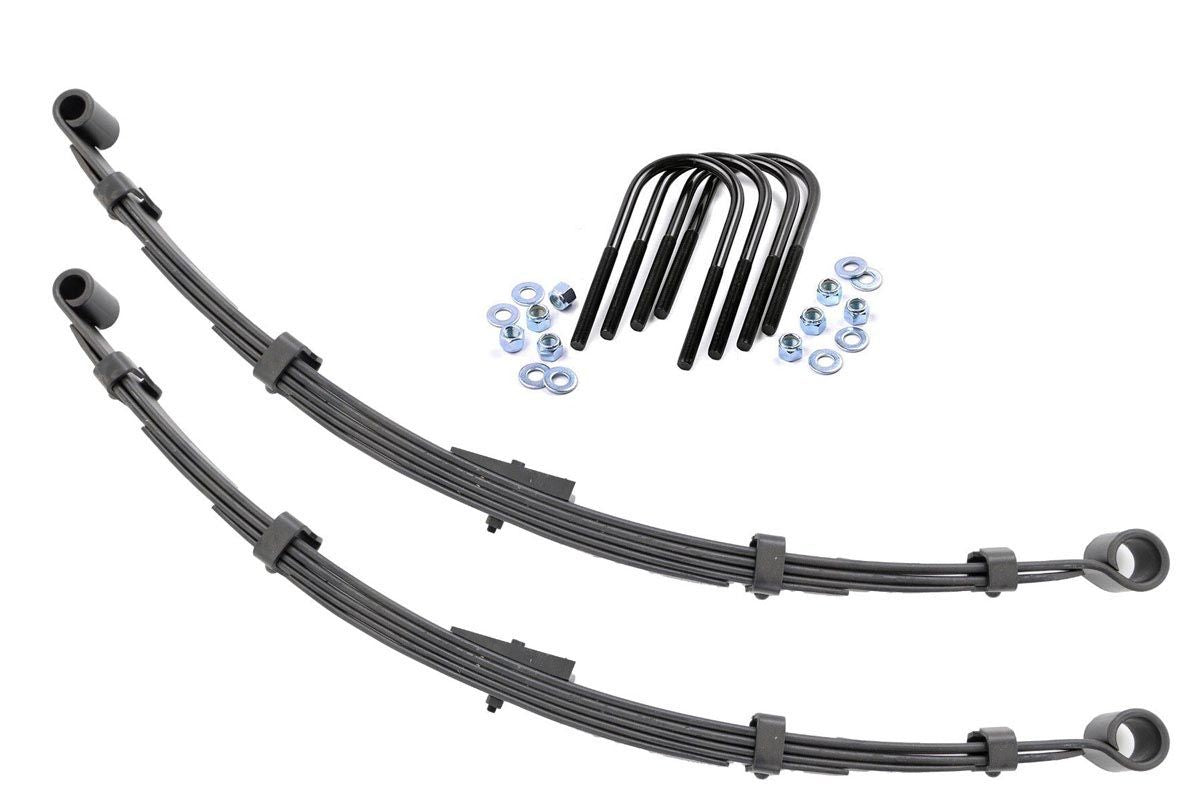 Rough Country 8008Kit Rear Leaf Springs| 2.5" Lift | Pair | Jeep CJ5/CJ7 7 4WD (1976-1986) - Image 1
