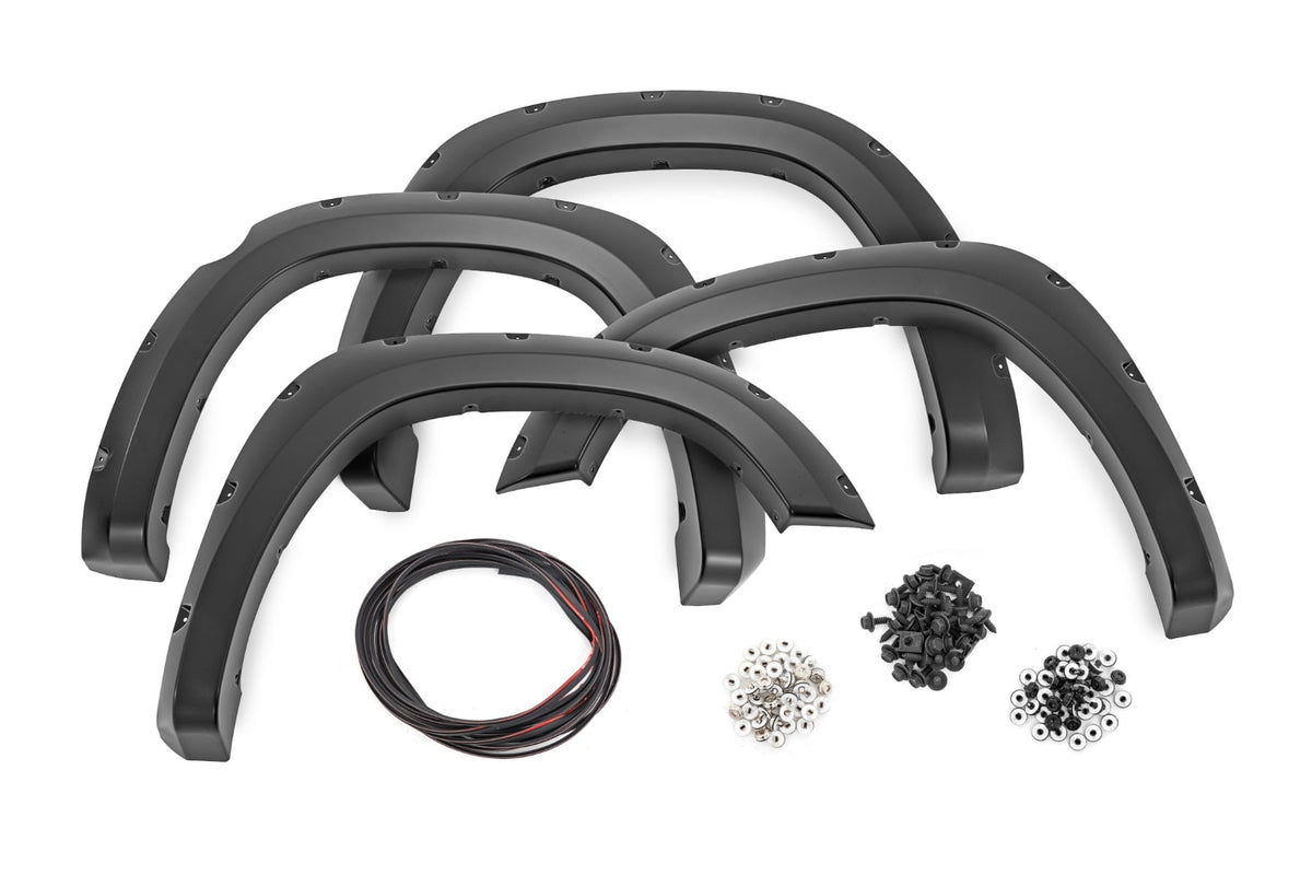 RC Pocket Fender Flares | PS2 Bright Silver Metallic | Ram 1500 2WD/4WD (19-24) (manufacturer page)
