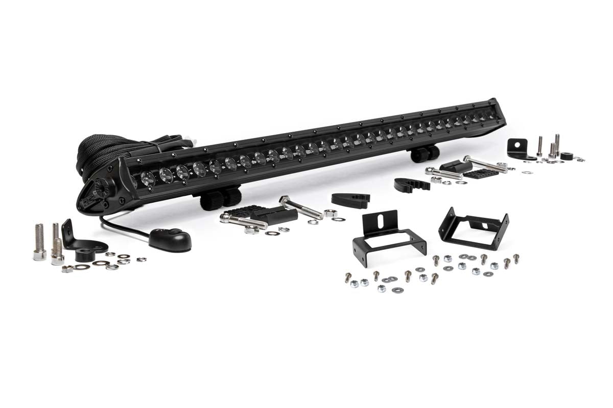 LED Light Kit | Grill Mount | 30" Black Single Row | Ford F-250/F-350 Super Duty (11-16) - Lighting & Acc (Image 1 of 5)