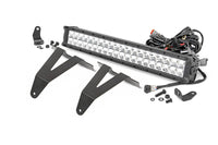 LED Light Kit | Bumper Mount | 20" Chrome Dual Row | Amber DRL | Ram 1500 (19-24) - Lighting & Acc (Image 1 of 6)