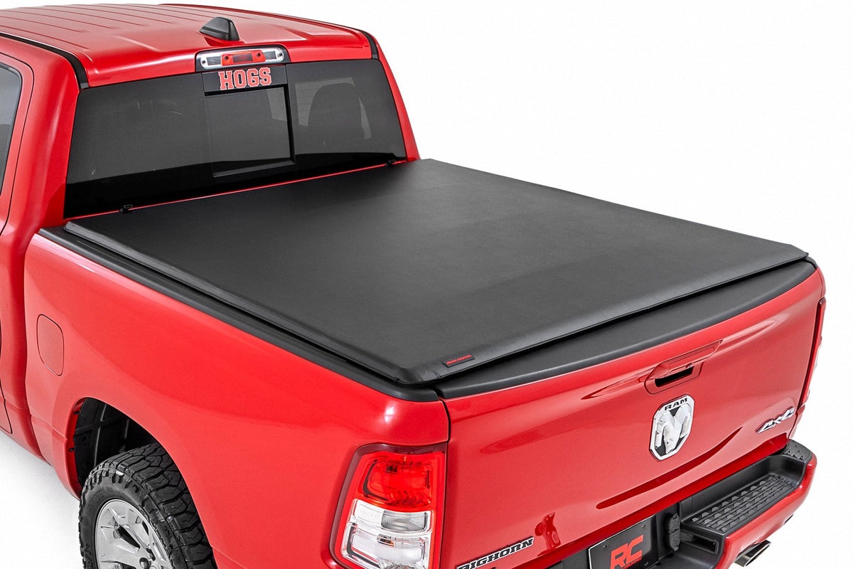 Soft Roll Up Bed Cover | 5'7" Bed | No Rambox | Ram 1500 (19-26)/1500 TRX (21-24) - Bed Covers (Image 1 of 6)