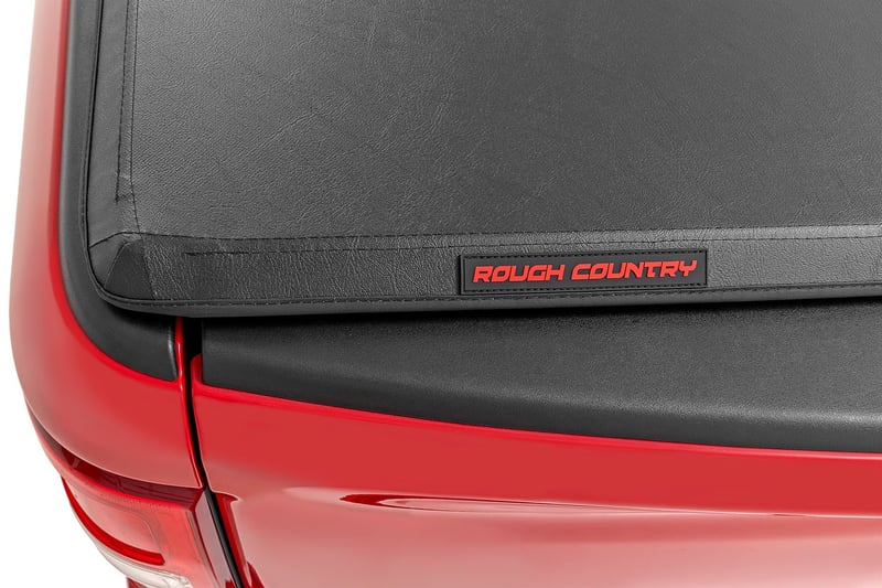 RC Soft Tri-Fold Bed Cover | 5'7" Bed | No OE Rail | Toyota Tundra (07-21) (manufacturer page)