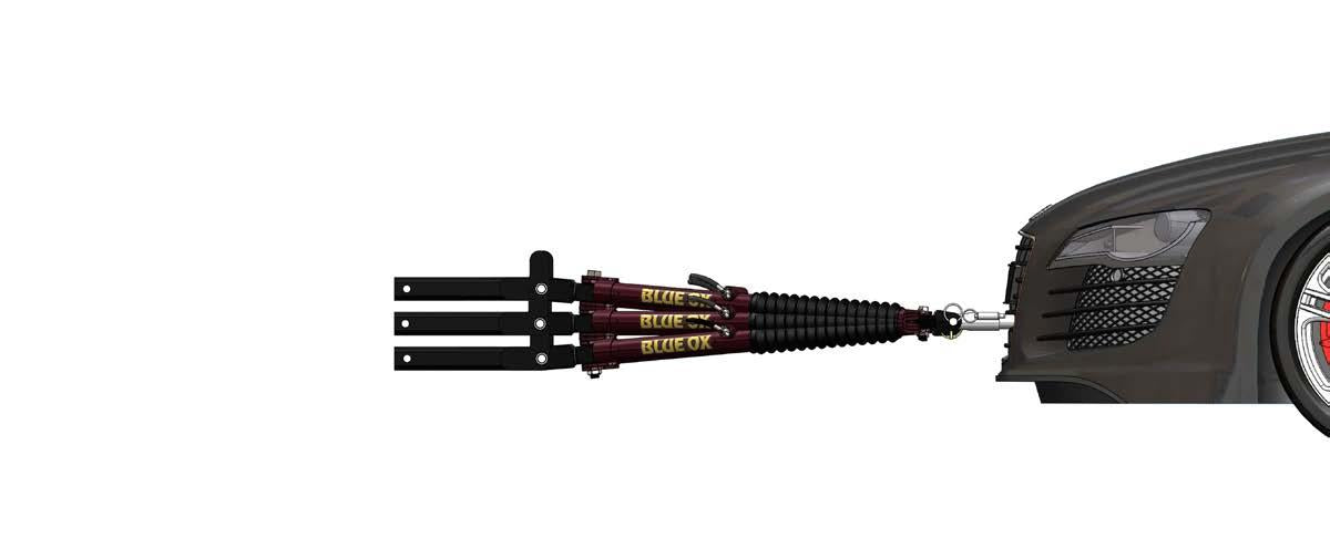 Blue Ox BOXBX7390 Alpha 2 Tow Bar (2" Receiver, 7,500 Lbs.)