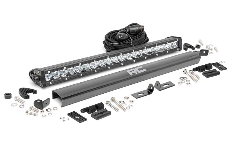 RC LED Light Kit | Bumper Mount | 20" Spectrum Single Row | Ford Ranger (19-23) (manufacturer page)