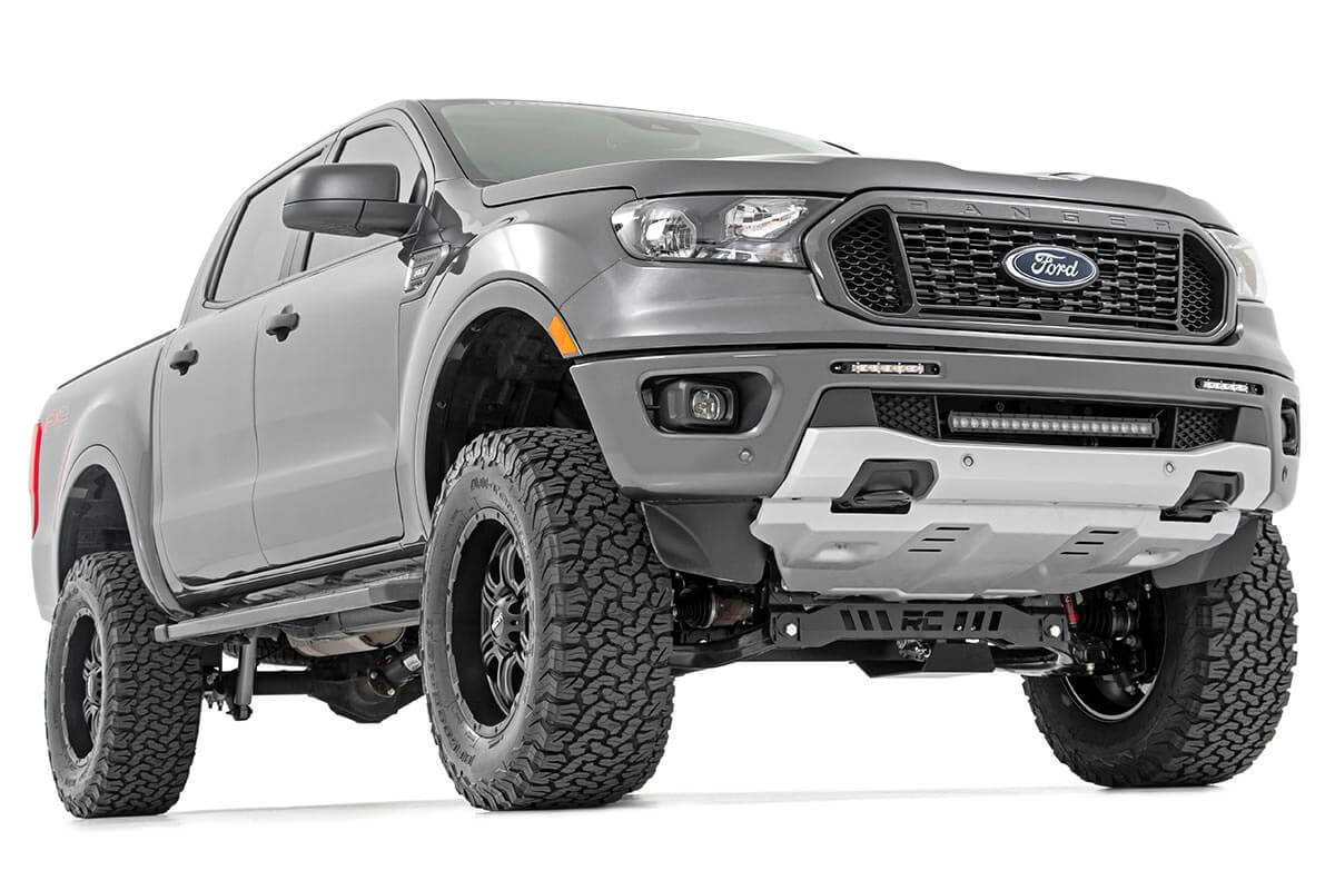 LED Light Kit | Bumper Mount | 20" Spectrum Single Row | Ford Ranger (19-23) - Lighting & Acc (Image 3 of 6)