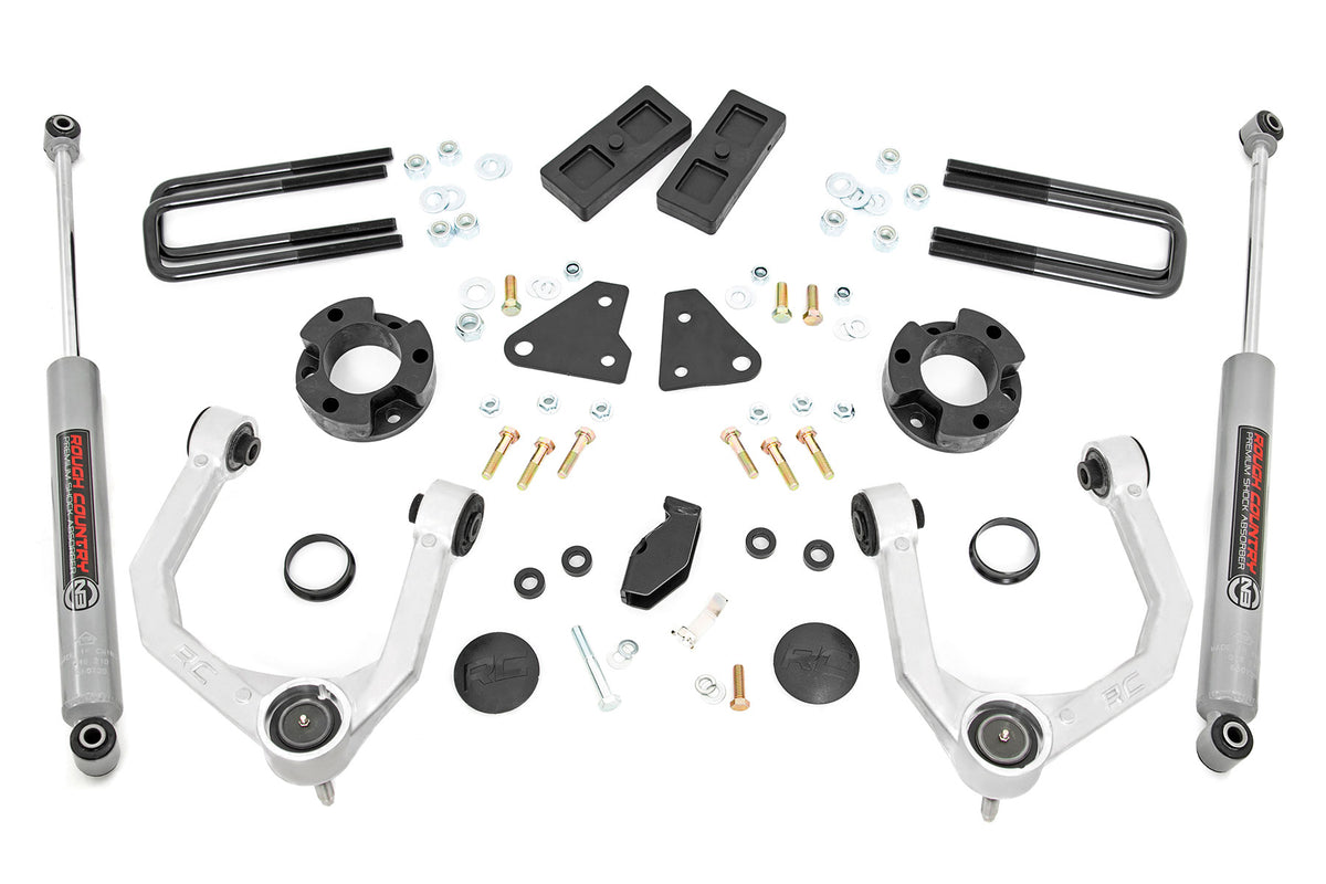 RC 3.5 Inch Lift Kit | N3 | Ford Ranger 4WD (2019-2023) (manufacturer page)