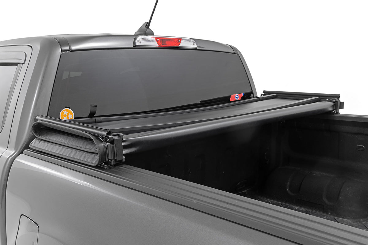 Soft Tri-Fold Bed Cover | 5' Bed | Ford Ranger 2WD/4WD (2019-2023) - Bed Covers (Image 4 of 6)
