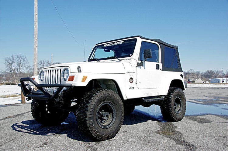 RC Soft Top | Replacement | Black | Full Doors | Jeep Wrangler TJ 4WD (97-06) (manufacturer page)