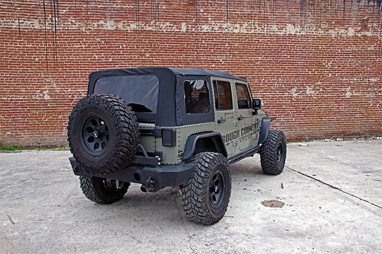 RC Soft Top | Replacement | Black | 4 Door | Jeep Wrangler Unlimited (07-09) (manufacturer page)