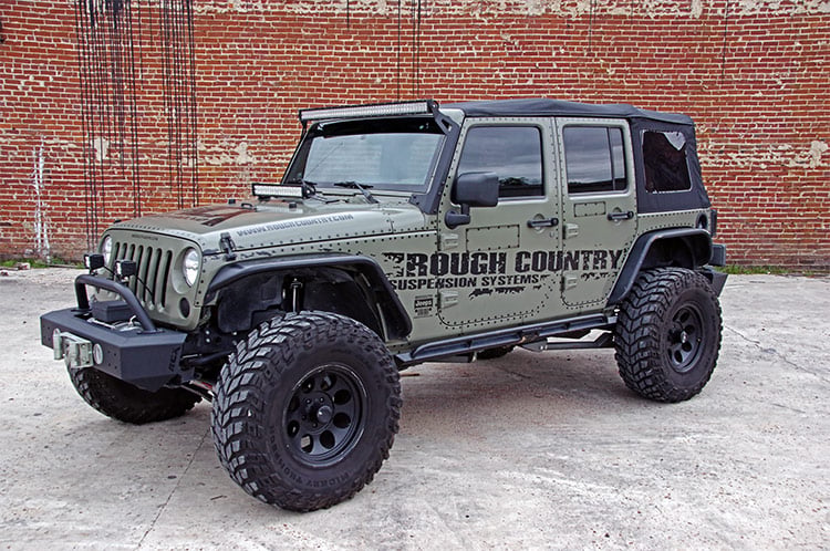 RC Soft Top | Replacement | Black | 4 Door | Jeep Wrangler Unlimited (07-09) (manufacturer page)