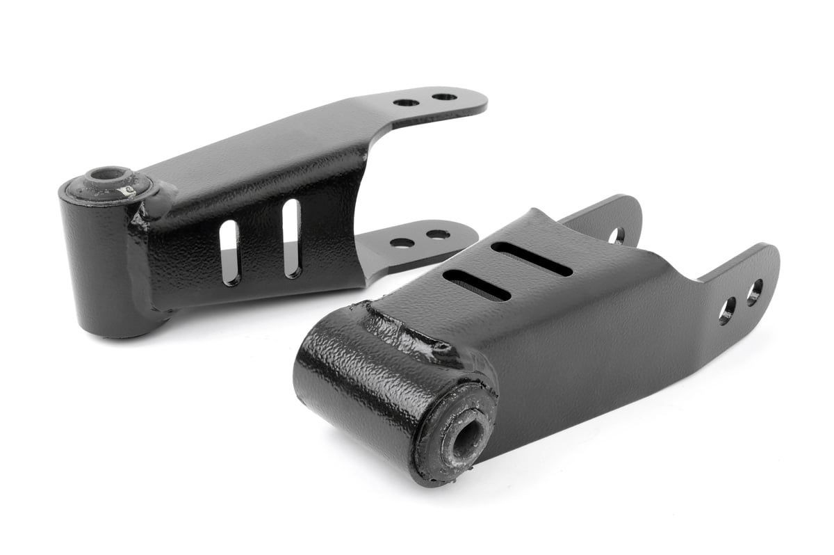 Rough Country RC0502 Lowering Shackles | 1-2 Inch | Ford F-150 2WD/4WD (2004-2013) - Image 1