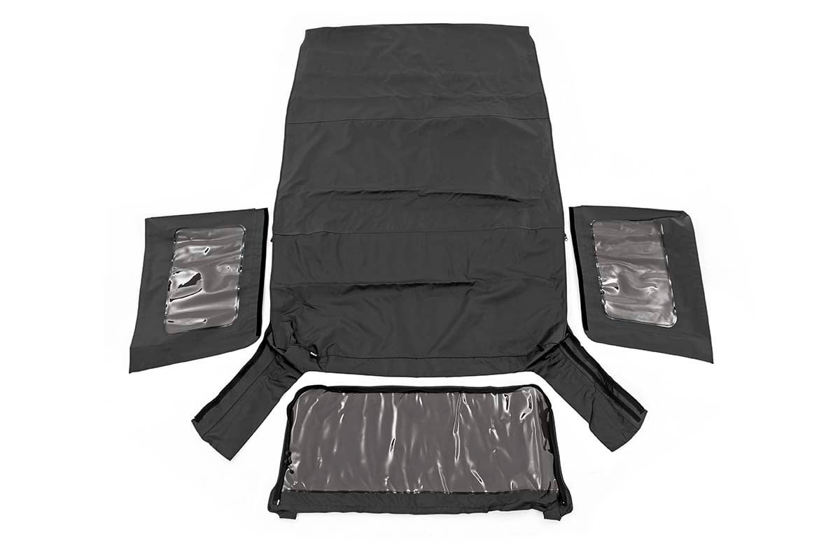 Soft Top | Replacement | Black | 4 Door | Jeep Wrangler Unlimited (07-09) - Jeep Tops (Image 1 of 4)